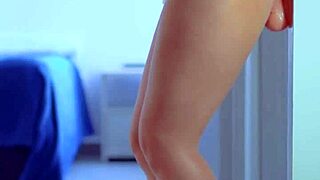 college girls in sexy dresses and sneakers play with dildos