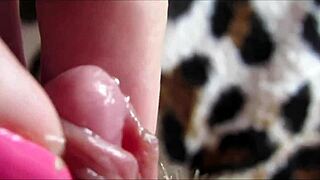 Big Clit Orgasm Closeup