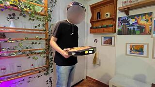 Pizza Delivery Guy Got LUCKY, FUCKED Me and Even ATE the Pizza