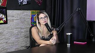 Girlfriend's polyamorous betrayal with Mathheus Caetano in sheer red.