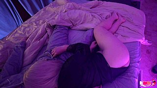 Stepmom sucks stepsons cock and wants to fuck