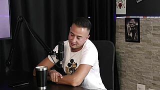 Girlfriend's polyamorous betrayal with Mathheus Caetano in sheer red.