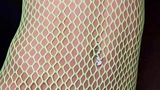 Have you seen Nadia Diamo twerking her hot ass in fishnet bodysuit slow motion?