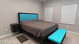 Mature stepsiblings share a bed, going hardcore