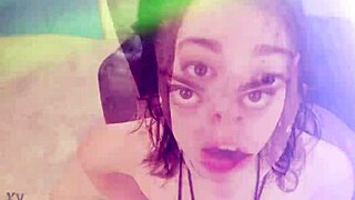 Sophia Burns takes 7 mixed boys in balls deep DP ATM rough sex