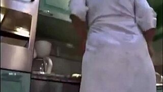 Blonde norsk mature woman smoking during amateur homemade pov date