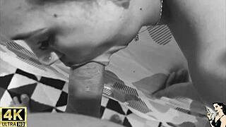 Trailer - security guard fucks the model and cums in her mouth - andressa castro