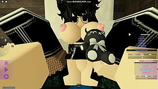 Roblox Emo Chick Gets Hard Pounding on Bed Part 2