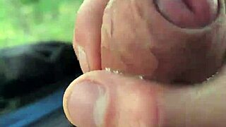 dick flash under pants outdoor huge cock