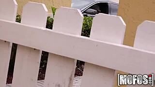 Gina Valentina Dominates With Strapon And Handjob In Pantyhose