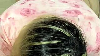 bbw stepmom rides huge ass before work!