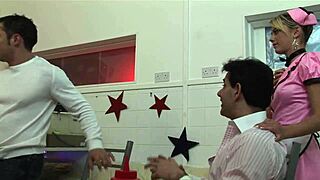 GANG BANG AT THE DINERS - 4K!