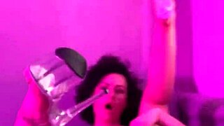 Hot Girl Strips And Fingers Herself In Sensual Solo