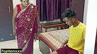 desi bhabhi boldly fucks 18-year-old boy