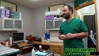 Angel Ramiraz's Employment Physical at Tampa University Becomes a Suggestive Encounter with Anal, Fingering, and Latex Gloves