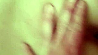 Polvito Mañanero she moans in bedroom close up.