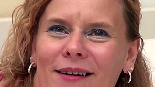 Excited Mature Chubby Blonde Enjoys Rough Threesome With Huge Cocks And Big Tits.