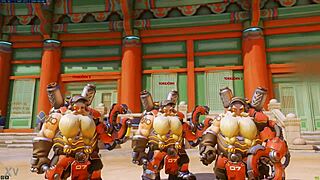 midget occupies tall french lady