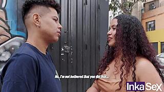 Morena colombiana puta folla con desconocido de tinder