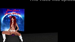 Dee rides the Sybian machine in casual solo session.