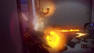 midget occupies tall french lady