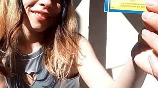 bonneyuwu shows her body with cards in cute cosplay 😍