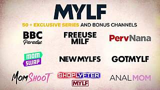 Horny teen gets pregnant wish from stepmom in deepthroat creampie!