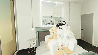 औसत रॉब्लॉक्स कॉन्डो एक्सपीरियंस राइडिंग सेक्स के साथ