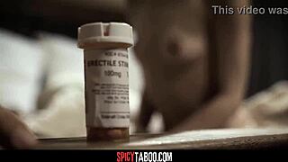 pervy stepfather rough fucks his blonde teen stepdaughter, bending her over deep