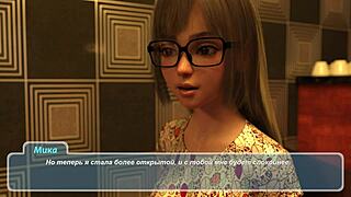 Complete Gameplay - Happy Summer Rework Part 8 with Dad and Girl in MMF Threesome