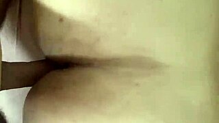 Naked Girlfriend Filled with Milk on Bed