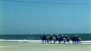 Sexy Sadie on Big Black Couch with Bubble Butt Stripper Performance