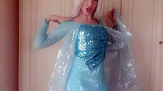 Elsa Cosplay Ass Worship And Hard Assfucking With Big Tits