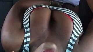 Hardcore Car Sex With Big Ass Ebony Teen