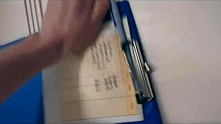 Vip4k slutty debtor pays her debt with tight pussy and asshole.