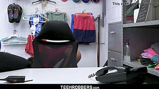 Sarah Lace Gets Intense Anal Exam from Guard