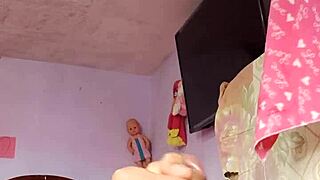 Rich Cumshot In Step Mother-In-Law's Room