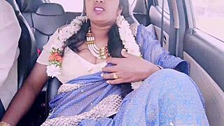 Beautiful Tourist Aunty Has Car Sex With Driver In Telugu