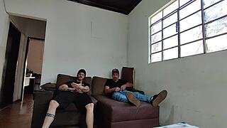 Carlos Urach And Carmona Sharing A Relaxed Moment Together