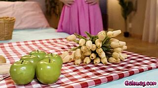 girlfriends victoria voxxx and lilly bell share romantic sensual sex