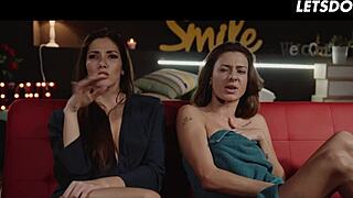 Clea and Sandra unleash their lesbian passion 😘