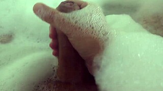 I... uh, masturbate in the bubble bath, you know?