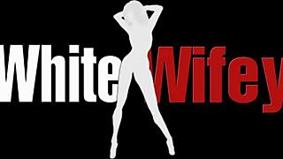 Blonde enjoys double penetration in a threesome with big black cocks