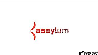 Slutty Nympho Is Taken In Anus Madhouse For Awkward Therapy