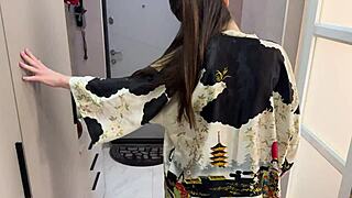 Seduced Horny Stepmom After Party Fuck