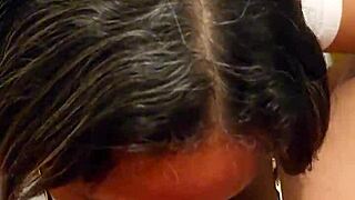 Latina Milf Catches Friend's Son Masturbating With Her Panty And Sucks Him Off