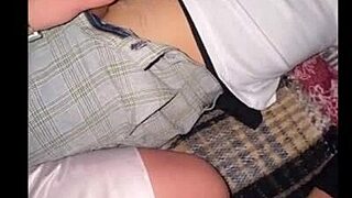 mexican milf with big tits seduces stepson while he's watching tv