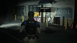 Busty super cop Claire Redfield. She fights crime with her massive tits.