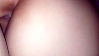 my hot stepsister provokes me into fucking her bent over in doggystyle with a rough creampie