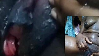 cyndy blackslave masturbate in shower with little 18+ squirt